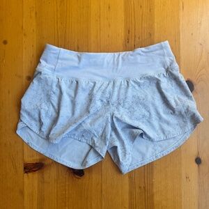 Lululemon 4" run short size 6